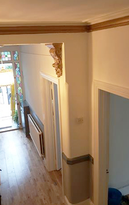 Painting and decorating of a house in Croydon